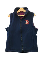 "B" Navy Blue Sleeveless Jacket Boys ( R-149 )