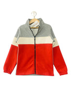 Oatmeal & Red Zipper Girls (S)