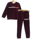 New York Mahroon Track-Suit Boys ( R-305 )