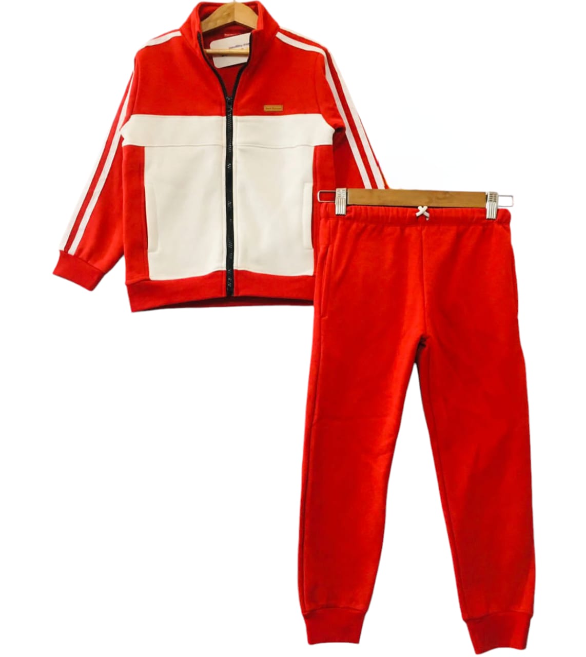 Red & White Jacket Track-suit Boys ( R-128 )