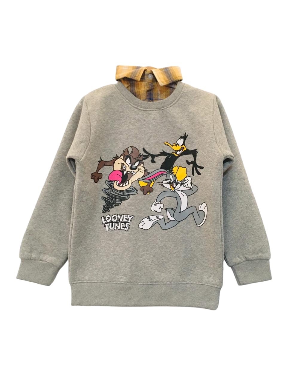 Looney Tunes Oatmeal Double Shirt Boys ( R-417 )