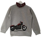 Scooter Oatmeal Double Shirt Boys ( R-385 )