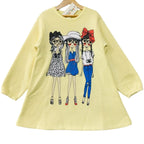 Three Doll Lemon Long Sweatshirt Girls ( R-12 )