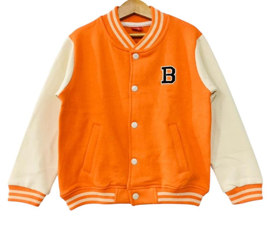 "B" Orange Body Cream Arms Jacket Boys ( R-26 N )
