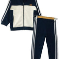 Navy & White Jacket Track-suit Boys (R-279 N)