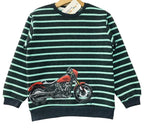 Scooter Sky Blue & Black Sweatshirt Boys ( R-355 )