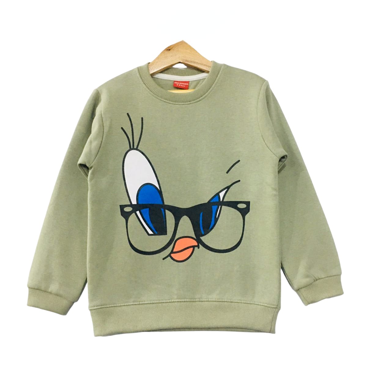 Tweety With Glasses Skin Sweatshirt Girls ( R-231 )