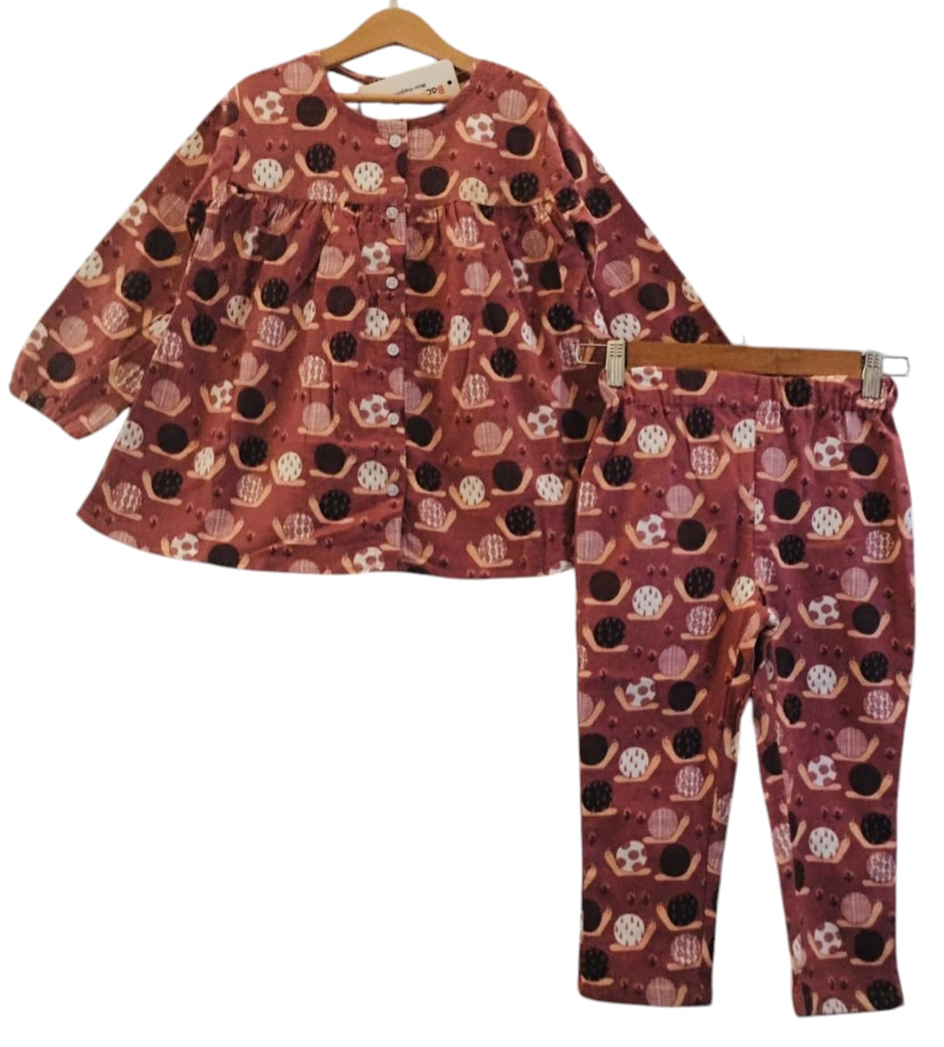 Gaming print Reddish Girl Pairs Girls ( R-73 )