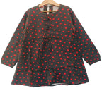 Red Heart Gool Gala Charcoal Girl Top Girls ( R-41 )