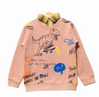 You & Me Peach Double Shirt Boys (S)