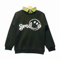 Smile Navy Double Shirt Boys ( R-251N )
