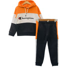 Champion Orange & Navy Hoodie Track-suit Boys (S)