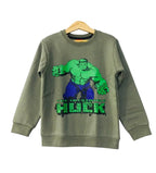 Hulk Mehndi Sweatshirt Boys ( R-77 )