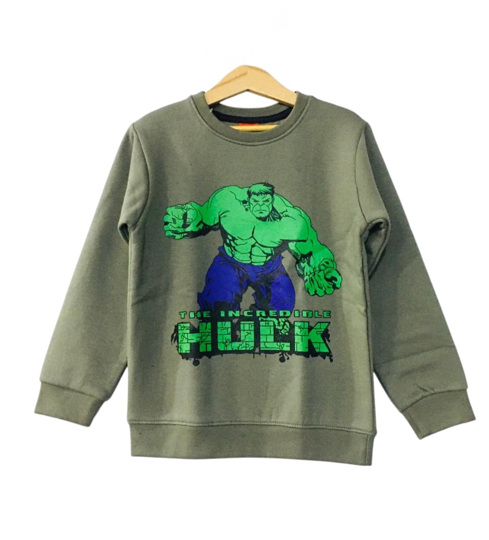 Hulk Mehndi Sweatshirt Boys ( R-77 )