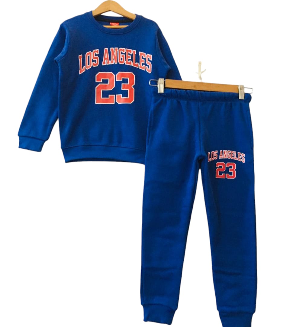 Los Angeles Royal Blue Track-suit Boys ( R-78 )
