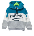 California C-Green & Oatmeal Hoodies Boys ( R-175 )