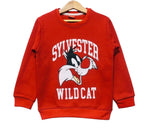 Wild Cat Red Sweatshirt Boys ( R-171 )