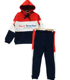 Back Bencher Red & Navy Hoodie Track-Suit Boys ( R-170