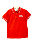Spider Logo Red Polo Shirt Boys ( R-22 )