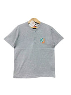 Spinner Logo Oatmeal Henley Polo Shirt Boys ( R-110 )