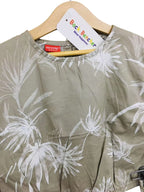 White Leaves Full Sleeve Skin Skate Fish Girls ( R-46 )