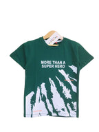 More Than Super Dark Green T-Shirt Boys ( R-239 )