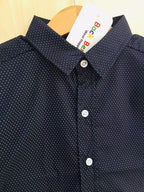 Break Dots Navy Casual Shirt Boys ( R-189 )