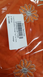 Front Embroidered Orange Top Pairs Girls ( R-414 )