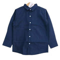 Break Dots Navy Casual Shirt Boys ( R-328 N)