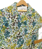 Green Yellow Flower White Nicker Suit ( R-9 )