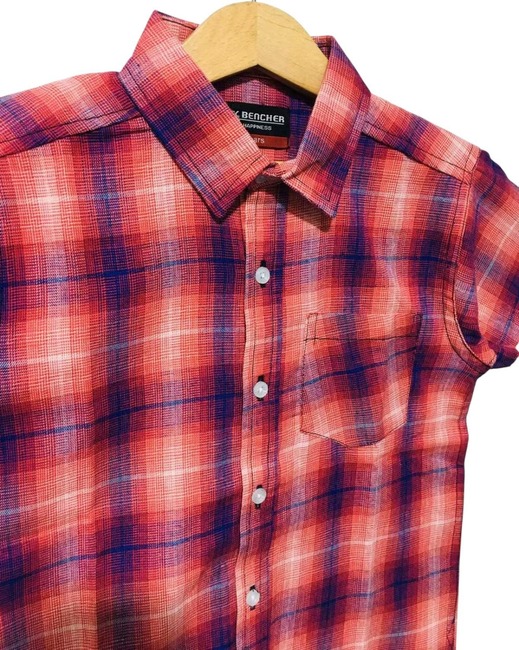 Reddish Half Sleeve Casual Shirt Boys ( R-367 )
