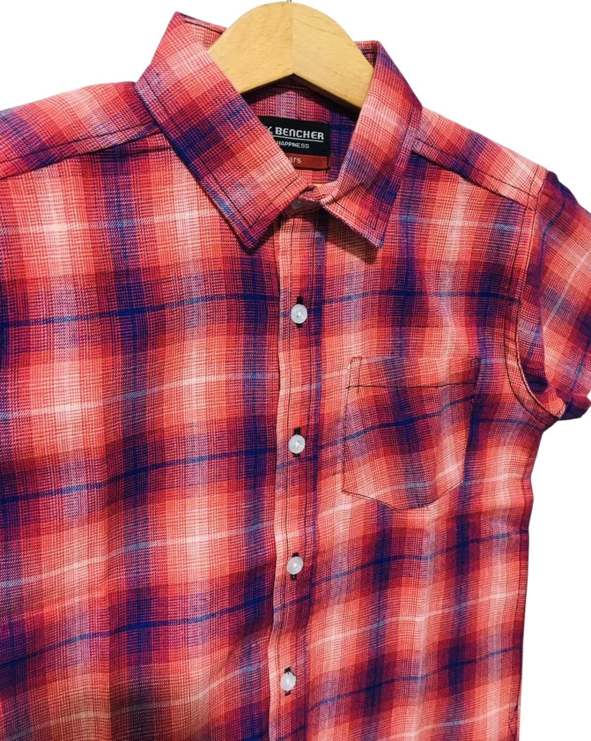 Reddish Half Sleeve Casual Shirt Boys ( R-367 )