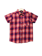 Reddish Half Sleeve Casual Shirt Boys ( R-367 )
