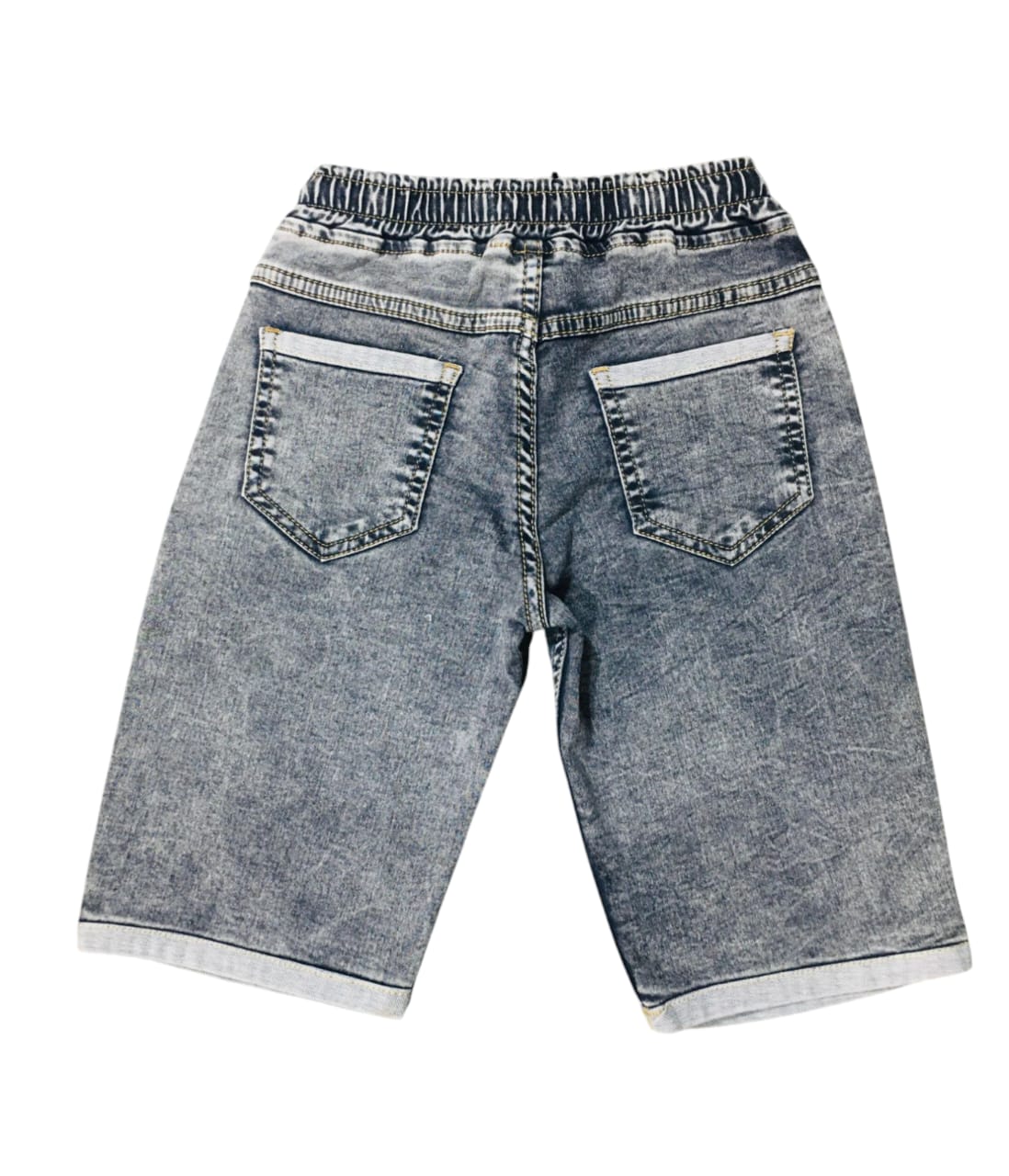 Gray Denim Shorts Boys ( R-280 )
