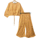 Red Flower Full Sleeve Yellow Skate Fish Girls ( R-389 )