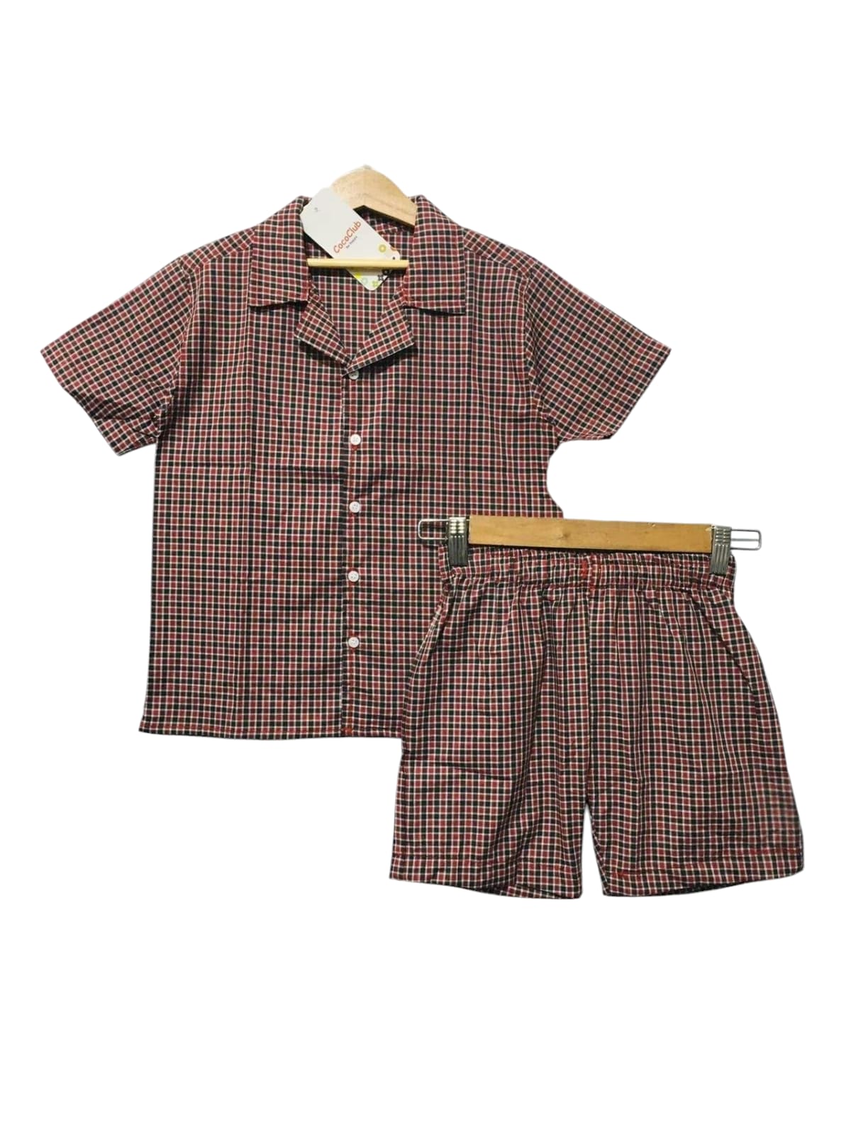 Red & Blue Check Nicker Suit ( R-435 )