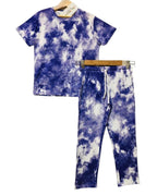 Purple Shade Half Sleeve Trouser Shirt