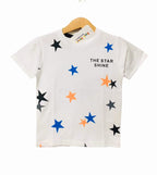 Star Shine White T-Shirt New Born ( R-437 )