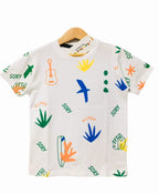 Sory Aloha White T-Shirt New Born ( R-451 )