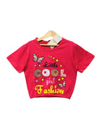 Cool Fashion Red T-Shirt Girls