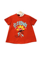 Let Its Bloom Red T-Shirt Girls ( R-456 )