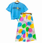 Awesome Sky Shirt & Cotton Flapper Girls ( R-470 )