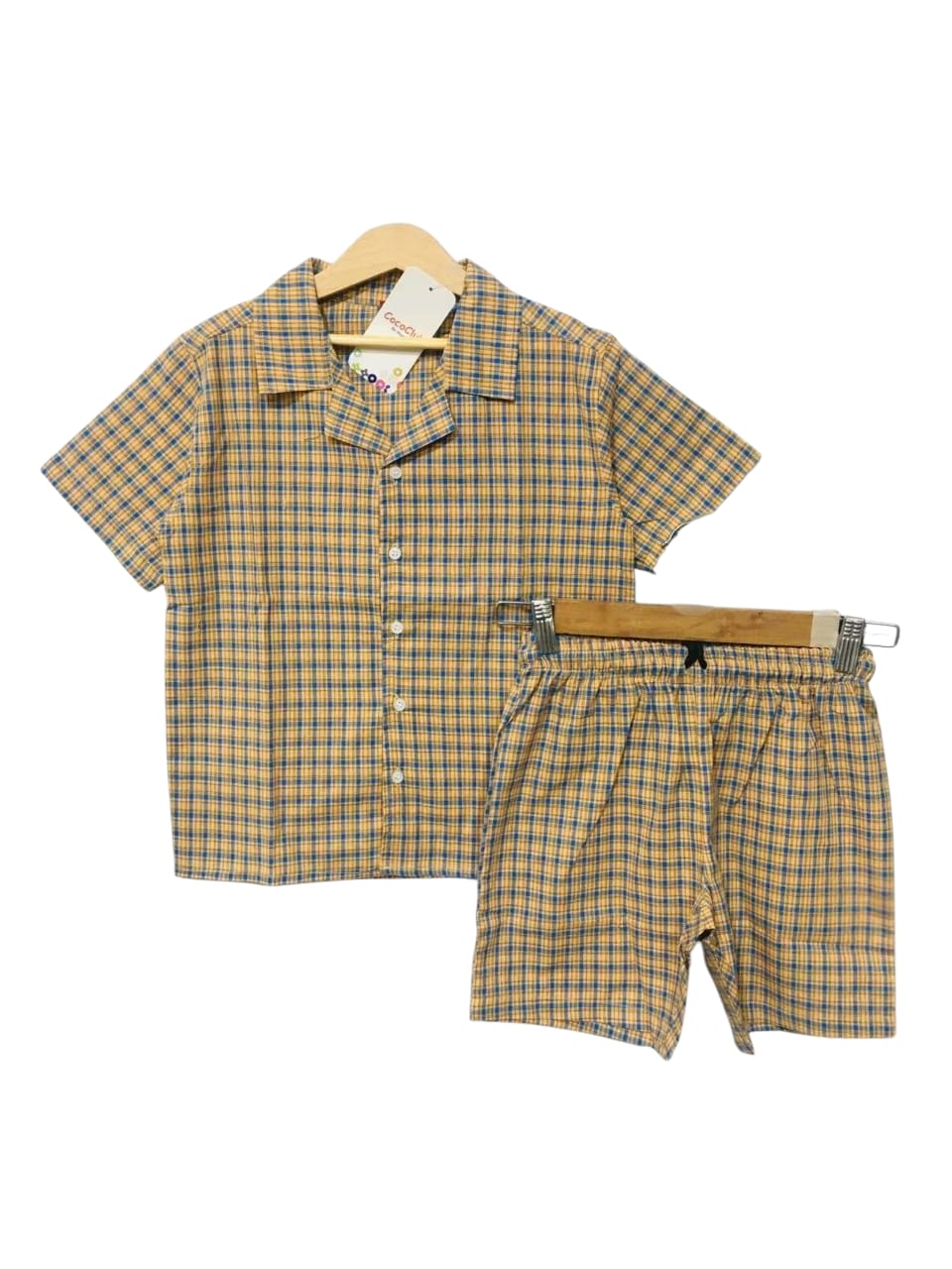 Blue & Orange Check Nicker Suit ( R-447 )