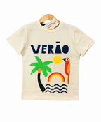 Verio Cream T-Shirt Boys