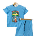 Baby Doll Sky Blue Nicker Suit Girls ( Factory )