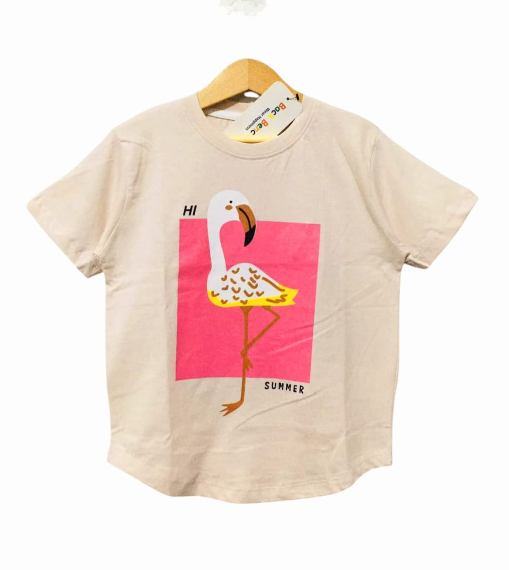 HI Summer Peach T-Shirt Girls