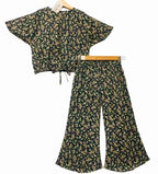 Multi Flower Half Sleeve Black Skate Fish Girls(R-339,349,353)