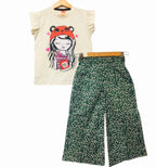 Mast Sleep Cream Shirt & Cotton Flapper Girls(R-54)