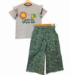 It's Cool Oatmeal Shirt & Cotton Flapper Girls(R-54)