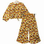 Sky Flower Full Sleeve Carrot Skate Fish Girls